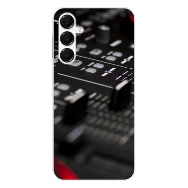 Coque i silikon med tryck kompatibel med Samsung Galaxy A16 DJ Mixer