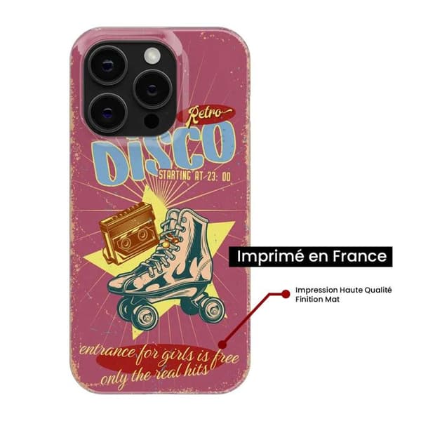 Silicone-skal med tryck kompatibel med Samsung Galaxy A36 5G Retro disco