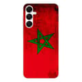 Miniatyrbild 1 av 6: Silicon-skal med tryck som är kompatibel med Samsung Galaxy A16 Marockos flagga
