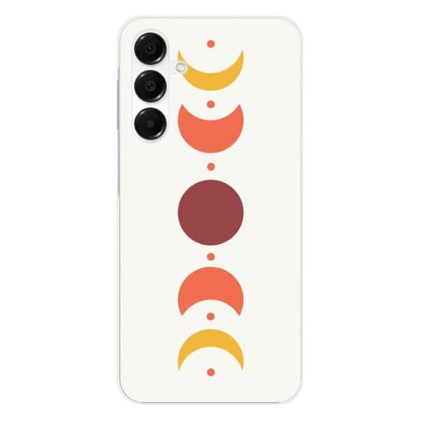 Silicone-tryckt fodral kompatibelt med Samsung Galaxy A16 Eclipse