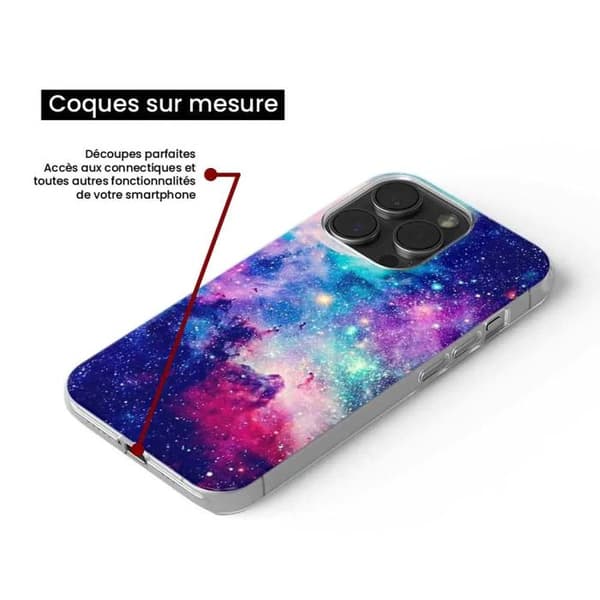 Silicone-skal med tryck kompatibel med Samsung Galaxy A16 Blått Galaxy