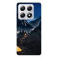 Miniatyrbild 1 av 6: Siliconfodral med tryck kompatibel med Xiaomi 14T Pro Endast i Bergssystemet