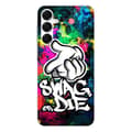 Miniatyrbild 1 av 6: Coque i silikon med tryck kompatibel med Samsung Galaxy A16 Swag or die