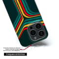 Miniatyrbild 6 av 6: Coque i silikon med tryck kompatibel med Xiaomi Redmi 14C 4G Retro linjer