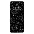 Miniatyrbild 1 av 6: Siliconcover med tryck kompatibel med Xiaomi Redmi 14C 4G Galaxy draw