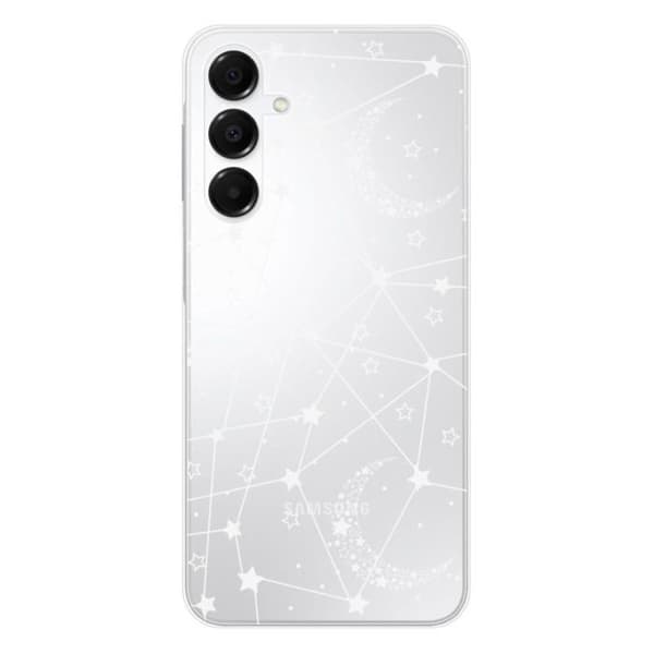 Siliconkskal med tryck kompatibel med Samsung Galaxy A16 Stjärnlinjer