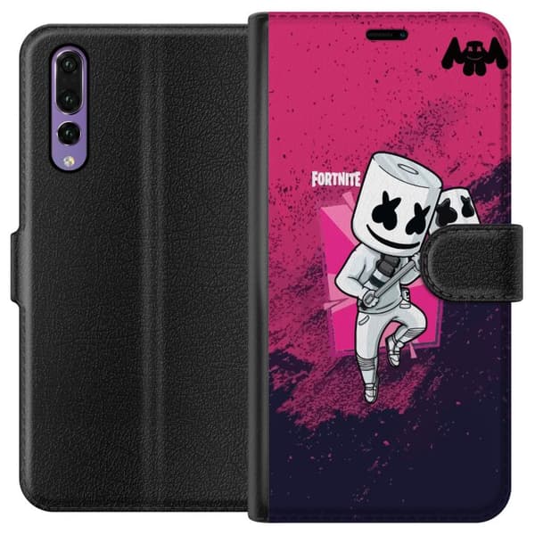 Huawei P20 Pro Lompakkokotelo Marshmello Fortnite Skin Emote Gaming DJ Hahmo Suosittu Aihe Lapsi Nuori Trendi