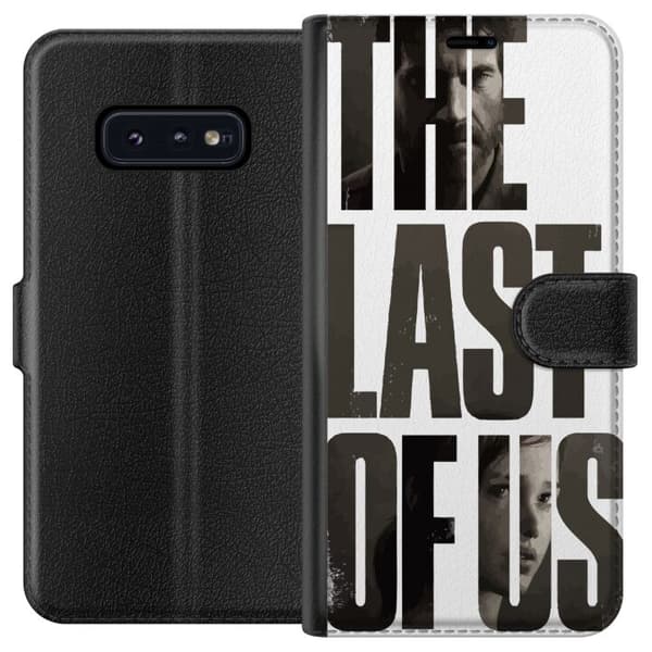 Samsung Galaxy S10e Lompakkokotelo The Last of Us Ellie Joel Apokalypsi Clickers TV-sarja Fanart Dystopia Pelimotiivi