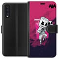 Miniatyrbilde 1 av 3: Samsung Galaxy A50 Lommeboketui Marshmello Fortnite Skin Emote Gaming DJ Karakter Populært Motiv Barn Ungdom Trend