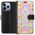 Miniatyrbilde 1 av 4: Apple iPhone 13 Pro Lommeboketui Kawaii Capybara Galaxy Søt Anime Dyr Romtema Kawaii Trend Gave TikTok Design
