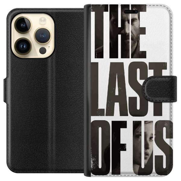 Apple iPhone 14 Pro Tegnebogsetui The Last of Us Ellie Joel Apokalypse Clickers TV-serie Fanart Dystopi Spilmotiv