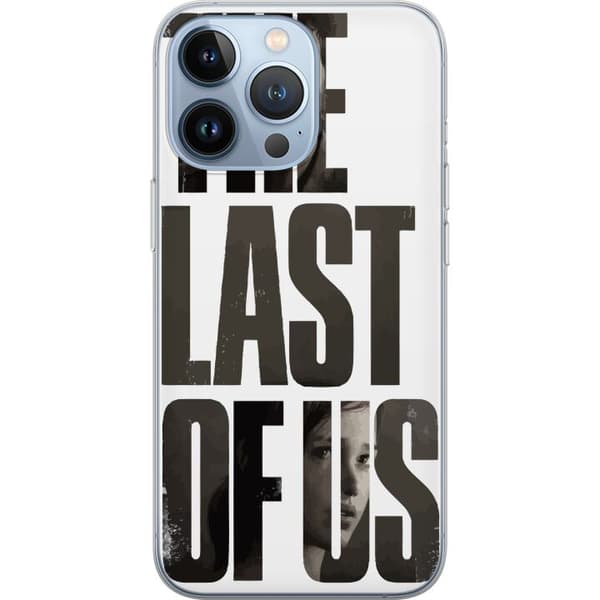 Apple iPhone 13 Pro Gjennomsiktig deksel The Last of Us Ellie Joel Apokalypse Clickers TV-serie Fanart Dystopi Spelmotiv