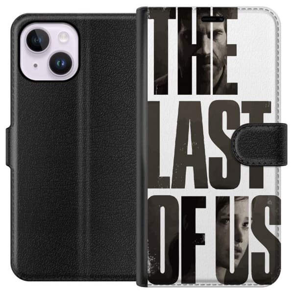 Apple iPhone 14 Plus Tegnebogsetui The Last of Us Ellie Joel Apokalypse Clickers TV-serie Fanart Dystopi Spilmotiv