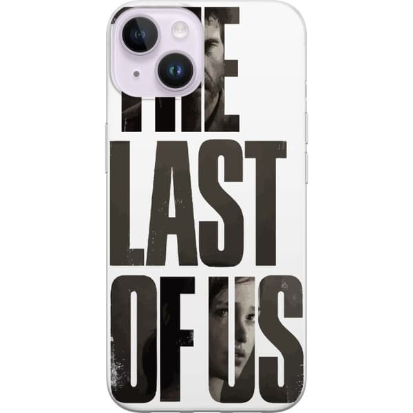 Apple iPhone 14 Plus Gennemsigtig cover The Last of Us Ellie Joel Apokalypse Clickers TV-serie Fanart Dystopi Spilmotiv