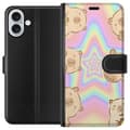 Pikkukuva 1 / 3: Apple iPhone 16 Plus Lompakkokotelo Kawaii Capybara Galaxy Söpö Anime Eläin Avaruusteema Kawaii Trendi Lahja TikTok-suunnittelu
