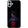 Pikkukuva 1 / 3: Apple iPhone 16 Plus Läpinäkyvä kuori Pedri FC Barcelona Jalkapallo Espanjalainen Keskikenttäpelaaja Maali Urheilumotivaatio Fanit Lapset Nuoret