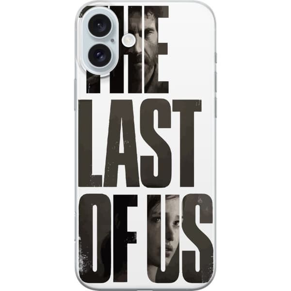Apple iPhone 16 Plus Gennemsigtig cover The Last of Us Ellie Joel Apokalypse Clickers TV-serie Fanart Dystopi Spilmotiv