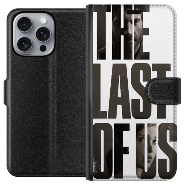 Apple iPhone 16 Pro Max Lompakkokotelo The Last of Us Ellie Joel Apokalypsi Clickers TV-sarja Fanart Dystopia Pelimotiivi