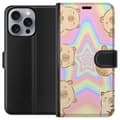 Miniatyrbillede 1 af 3: Apple iPhone 16 Pro Max Tegnebogsetui Kawaii Capybara Galaxy Sød Anime Dyr Rummotiv Kawaii Trend Gave TikTok Design