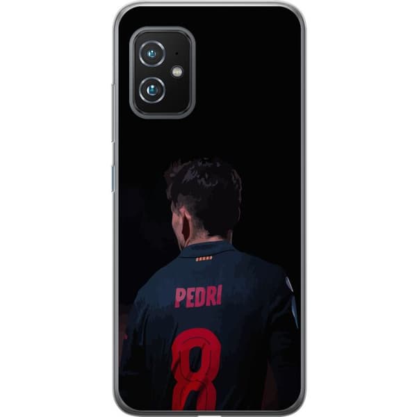 Asus Zenfone 8 Läpinäkyvä kuori Pedri FC Barcelona Jalkapallo Espanjalainen Keskikenttäpelaaja Maali Urheilumotivaatio Fanit Lapset Nuoret