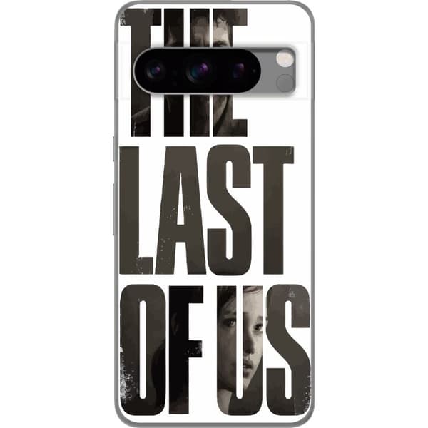 Google Pixel 8 Pro Genomskinligt Skal The Last of Us Ellie Joel Apokalyps Clickers TV-serie Fanart Dystopi Spelmotiv