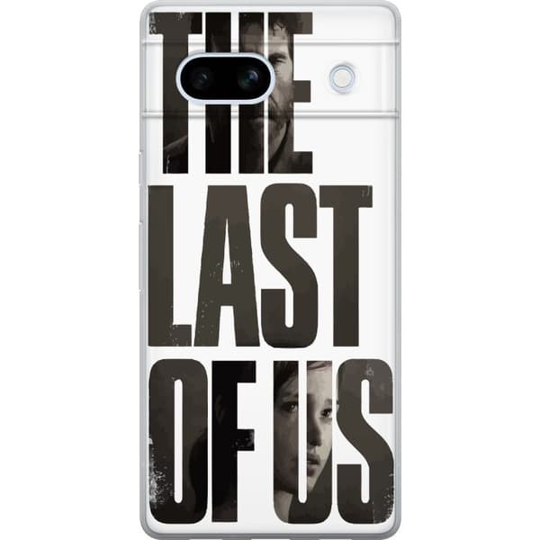 Google Pixel 7a Gennemsigtig cover The Last of Us Ellie Joel Apokalypse Clickers TV-serie Fanart Dystopi Spilmotiv