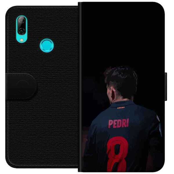 Huawei P smart 2019 Tegnebogsetui Pedri FC Barcelona Fodbold Spansk Midtbanespiller Mål Sportsmotivation Fans Børn Ungdom