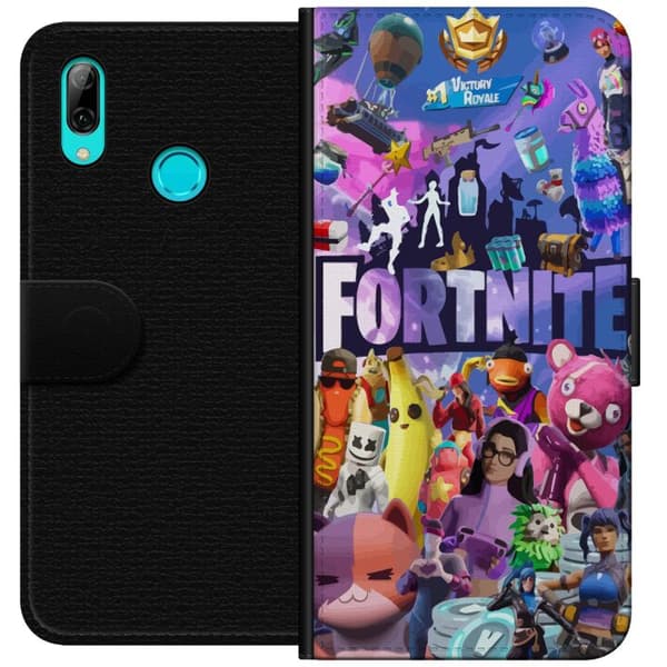 Huawei P smart 2019 Tegnebogsetui Fortnite Skins Emotes Battle Royale Karakterer Gamer Gamingtema Fed Børn Unge