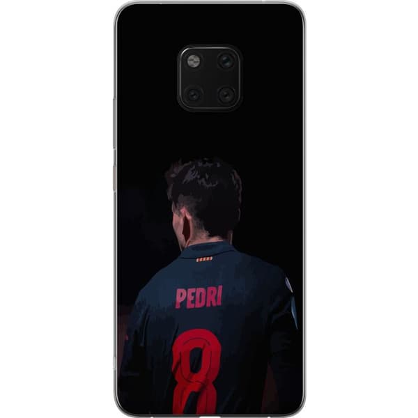Huawei Mate 20 Pro Läpinäkyvä kuori Pedri FC Barcelona Jalkapallo Espanjalainen Keskikenttäpelaaja Maali Urheilumotivaatio Fanit Lapset Nuoret