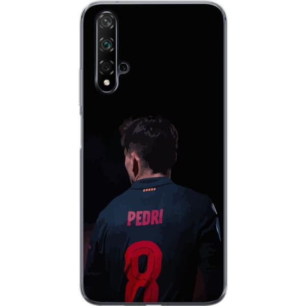 Huawei nova 5T Gennemsigtig cover Pedri FC Barcelona Fodbold Spansk Midtbanespiller Mål Sportsmotivation Fans Børn Ungdom