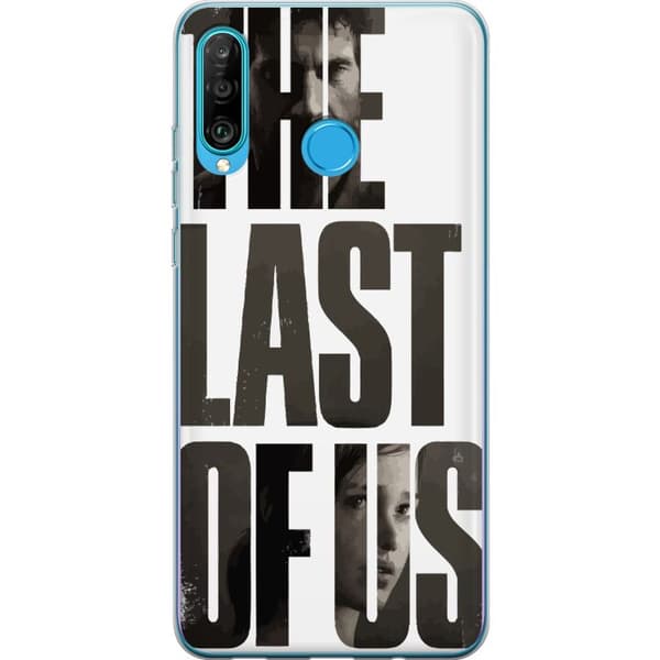 Huawei P30 lite Gennemsigtig cover The Last of Us Ellie Joel Apokalypse Clickers TV-serie Fanart Dystopi Spilmotiv
