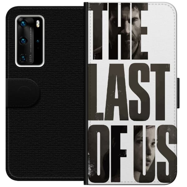 Huawei P40 Pro Plånboksfodral The Last of Us Ellie Joel Apokalyps Clickers TV-serie Fanart Dystopi Spelmotiv