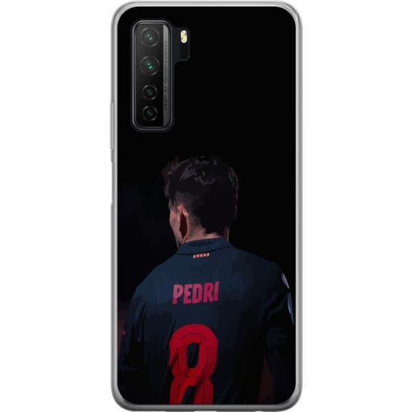 Huawei P40 lite 5G Läpinäkyvä kuori Pedri FC Barcelona Jalkapallo Espanjalainen Keskikenttäpelaaja Maali Urheilumotivaatio Fanit Lapset Nuoret