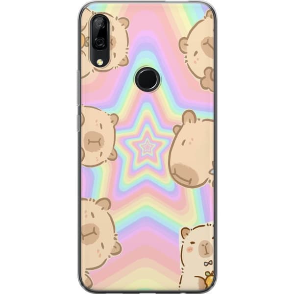 Huawei P Smart Z Gjennomsiktig deksel Kawaii Capybara Galaxy Søt Anime Dyr Romtema Kawaii Trend Gave TikTok Design