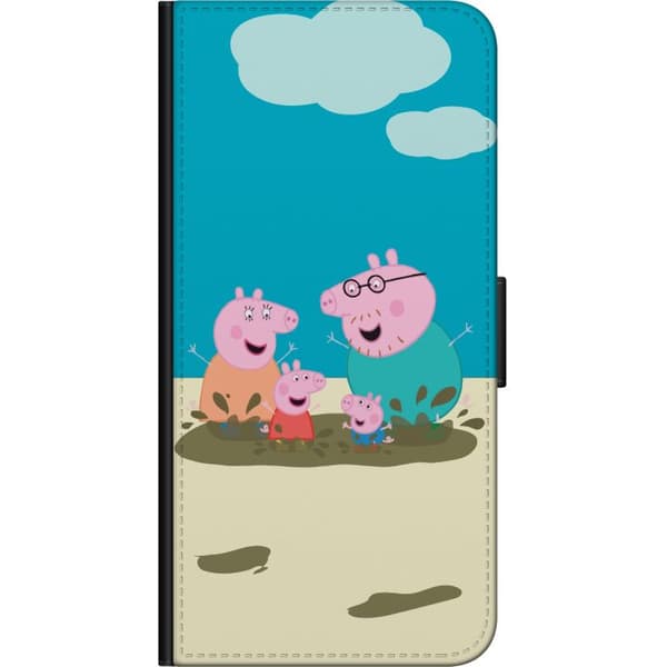 Huawei Y6 (2019) Lompakkokotelo Greta Possu Perhe Jori Mutapuro Lasten Kuva Sarja Suosittu Lasten Hahmo Ilo
