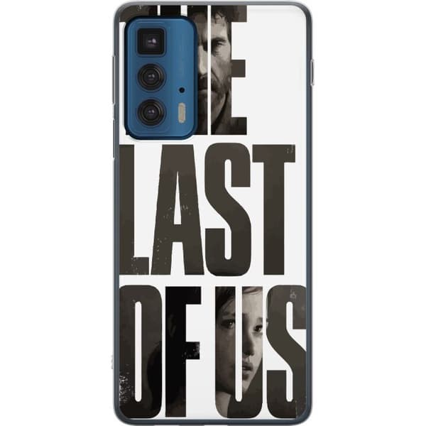 Motorola Edge 20 Pro Läpinäkyvä kuori The Last of Us Ellie Joel Apokalypsi Clickers TV-sarja Fanart Dystopia Pelimotiivi
