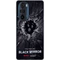 Pikkukuva 1 / 3: Motorola Edge 30 Pro Läpinäkyvä kuori Black Mirror Sci-Fi Netflix -sarja Dystopia Teknologia Cyberpunk Synkkä TV Videopeli Teema