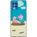 Miniatyrbilde 1 av 3: Motorola Edge S Gjennomsiktig deksel Greta Gris Familien Georg Lerøl Barne Motiv Serie Populær Barnekarakter Glede