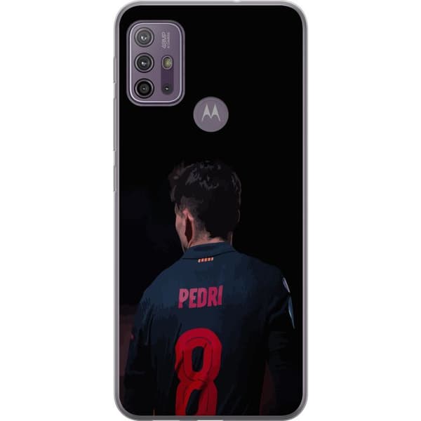 Motorola Moto G10 Läpinäkyvä kuori Pedri FC Barcelona Jalkapallo Espanjalainen Keskikenttäpelaaja Maali Urheilumotivaatio Fanit Lapset Nuoret