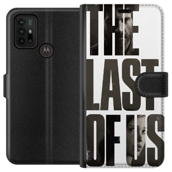 Motorola Moto G30 Tegnebogsetui The Last of Us Ellie Joel Apokalypse Clickers TV-serie Fanart Dystopi Spilmotiv