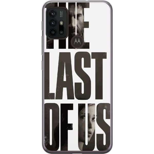 Motorola Moto G30 Läpinäkyvä kuori The Last of Us Ellie Joel Apokalypsi Clickers TV-sarja Fanart Dystopia Pelimotiivi