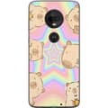Pikkukuva 1 / 3: Motorola Moto G7 Läpinäkyvä kuori Kawaii Capybara Galaxy Söpö Anime Eläin Avaruusteema Kawaii Trendi Lahja TikTok-suunnittelu