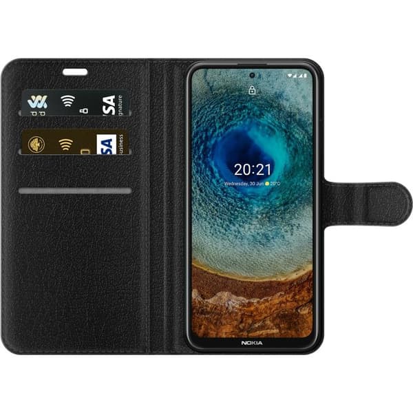 Nokia X10 Tegnebogsetui The Last of Us Ellie Joel Apokalypse Clickers TV-serie Fanart Dystopi Spilmotiv