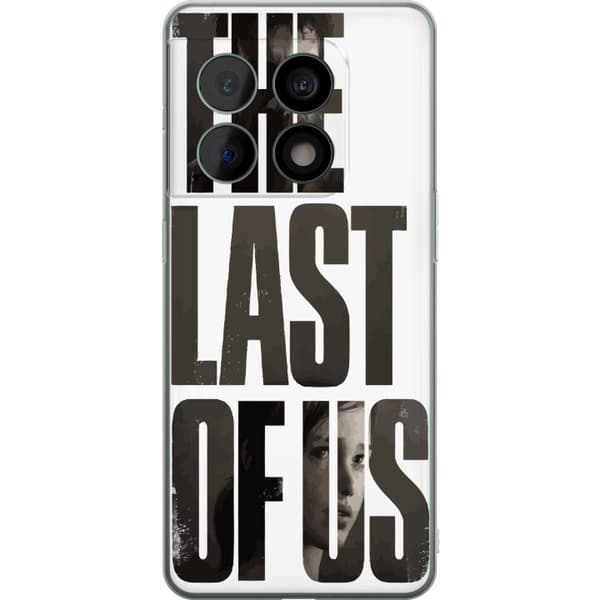 OnePlus 10 Pro Genomskinligt Skal The Last of Us Ellie Joel Apokalyps Clickers TV-serie Fanart Dystopi Spelmotiv