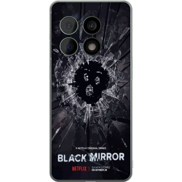 OnePlus 10 Pro Gennemsigtig cover Black Mirror Sci-Fi Netflix Serie Dystopi Teknologi Cyberpunk Mørkt TV Videospil Tema