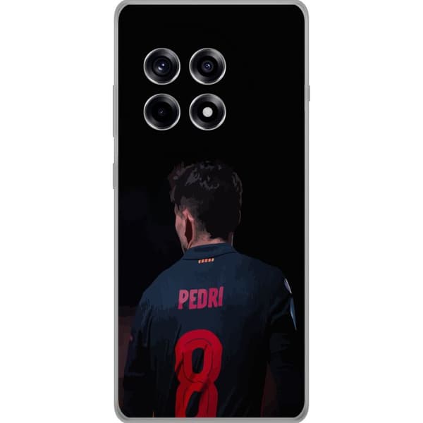 OnePlus 12R Läpinäkyvä kuori Pedri FC Barcelona Jalkapallo Espanjalainen Keskikenttäpelaaja Maali Urheilumotivaatio Fanit Lapset Nuoret
