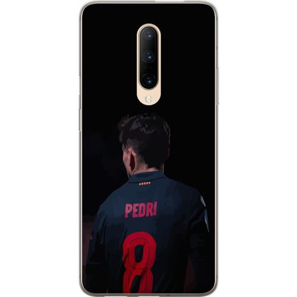 OnePlus 7 Pro Läpinäkyvä kuori Pedri FC Barcelona Jalkapallo Espanjalainen Keskikenttäpelaaja Maali Urheilumotivaatio Fanit Lapset Nuoret