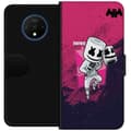 Miniatyrbillede 1 af 3: OnePlus 7T Tegnebogsetui Marshmello Fortnite Skin Emote Gaming DJ Karakter Populær Motiv Barn Ungdom Trend