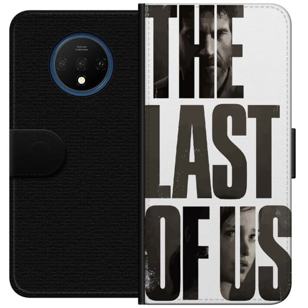 OnePlus 7T Tegnebogsetui The Last of Us Ellie Joel Apokalypse Clickers TV-serie Fanart Dystopi Spilmotiv