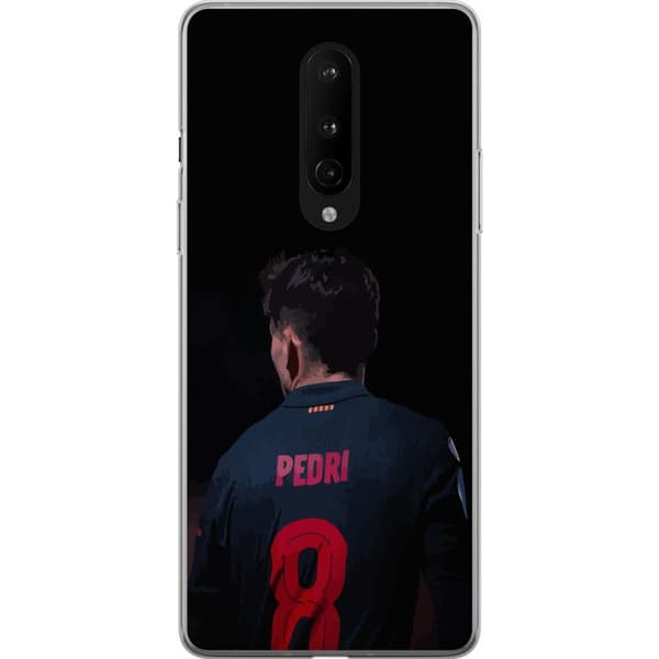 OnePlus 8 Gennemsigtig cover Pedri FC Barcelona Fodbold Spansk Midtbanespiller Mål Sportsmotivation Fans Børn Ungdom